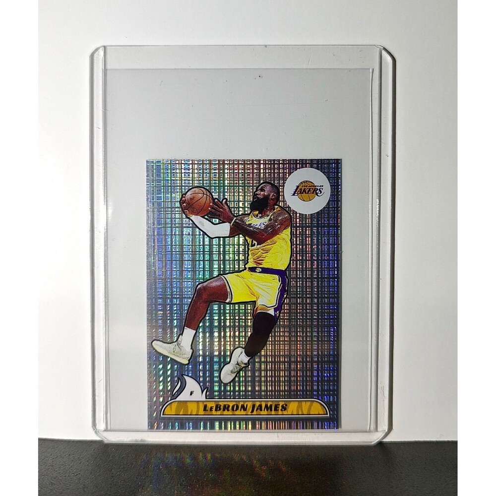 LeBron James 2024-25 Panini NBA #370 Foil Sticker Card Los Angeles Lakers